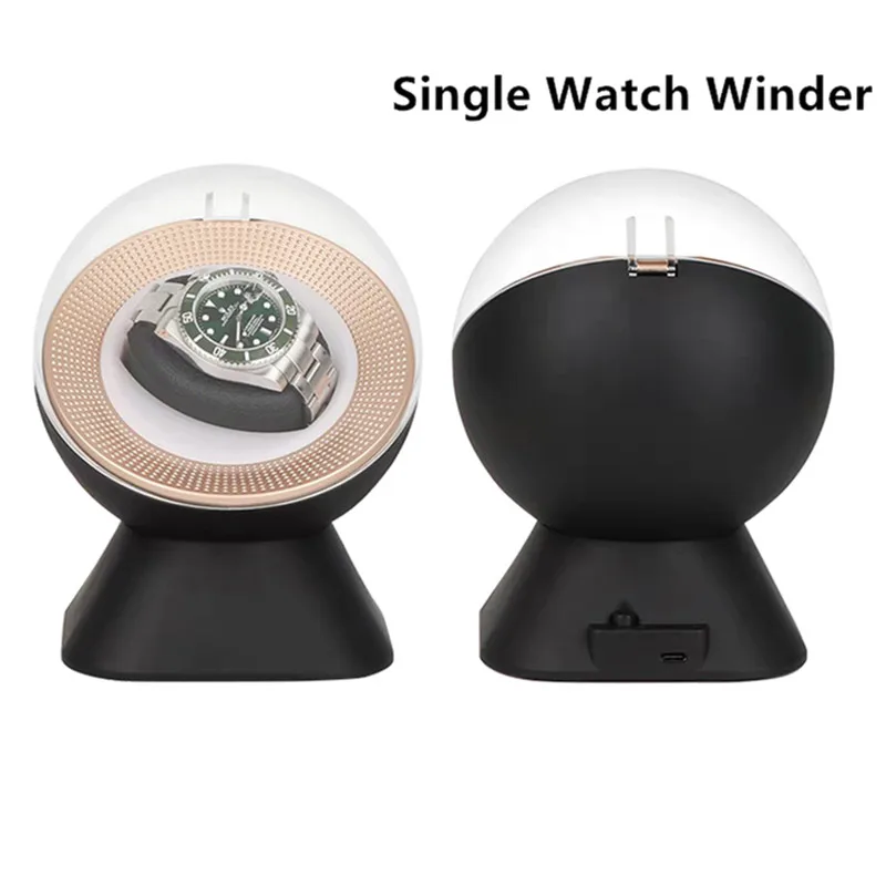 Driklux Automatic Watch Winder Box For Mechanical Watches Watch Shaker Single Watch Box Rotator Super Quiet Motor