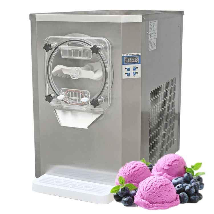 

countertop hard ice cream Italian gelato machine small business