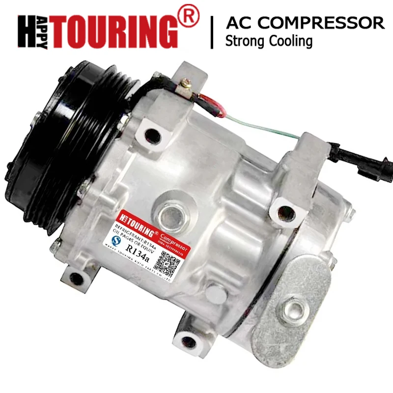 Фото Компрессор Sanden SD7V16 для Fiat Ducato Bus Ducato Kasten Citroen 71721760 504005418 71721759 504384357 1822 1835 1178 №1