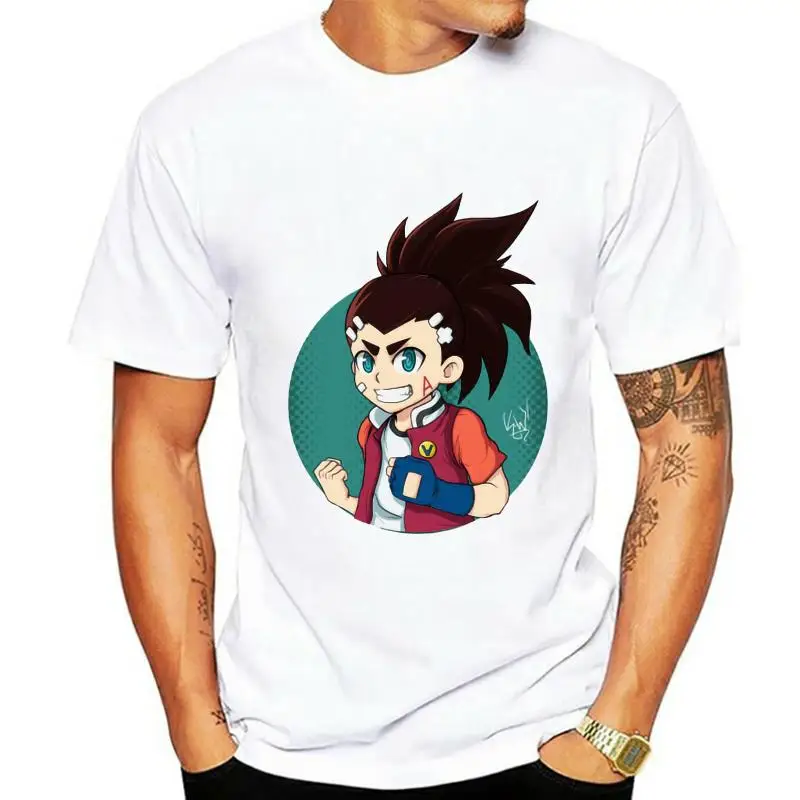 

Men t-shirt Aiger Akabane from Beyblade Burst Turbo Super Z tshirt Women t shirt