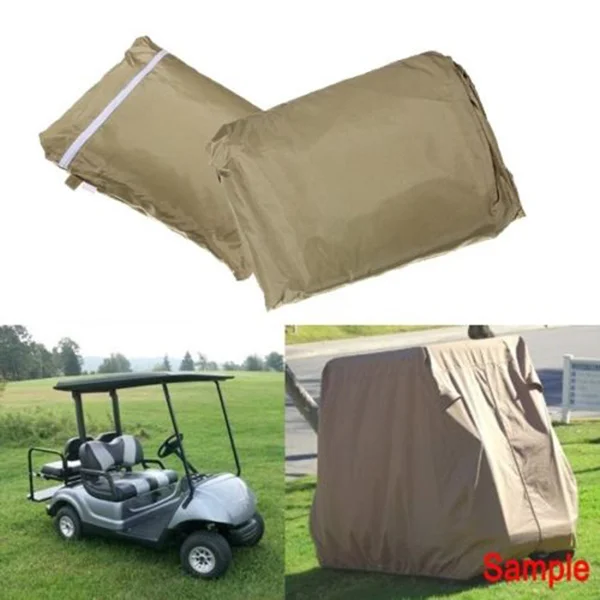

Waterproof Cart Cover Rain 2 Passenger for Club Car EZ-GO Model - Size