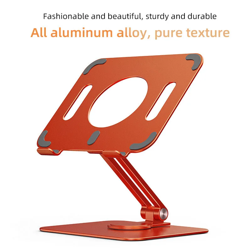 

360 Rotatable Tablet Stand Desk Foldable Adjustable Holder Support For iPad Pro 12.9 10.2 Air Mini Macbook Laptop Notebook Mount