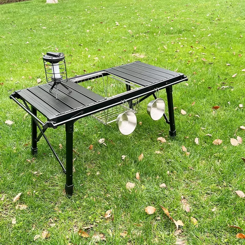 Складная корзина для хранения сливная кемпинга из нержавеющей стали мытья