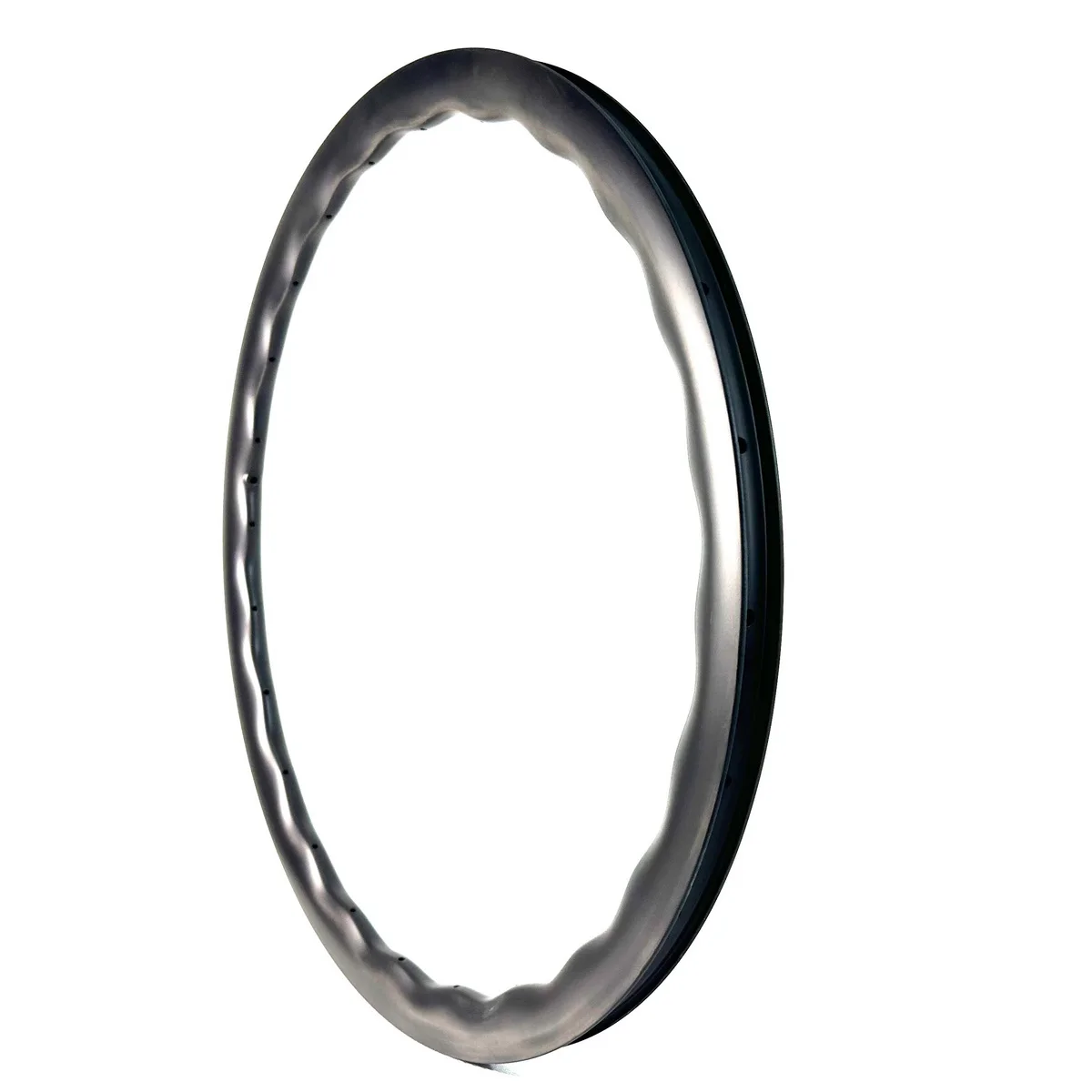 700C Гравийные дорожные карбоновые диски волнистой формы шириной 28 мм