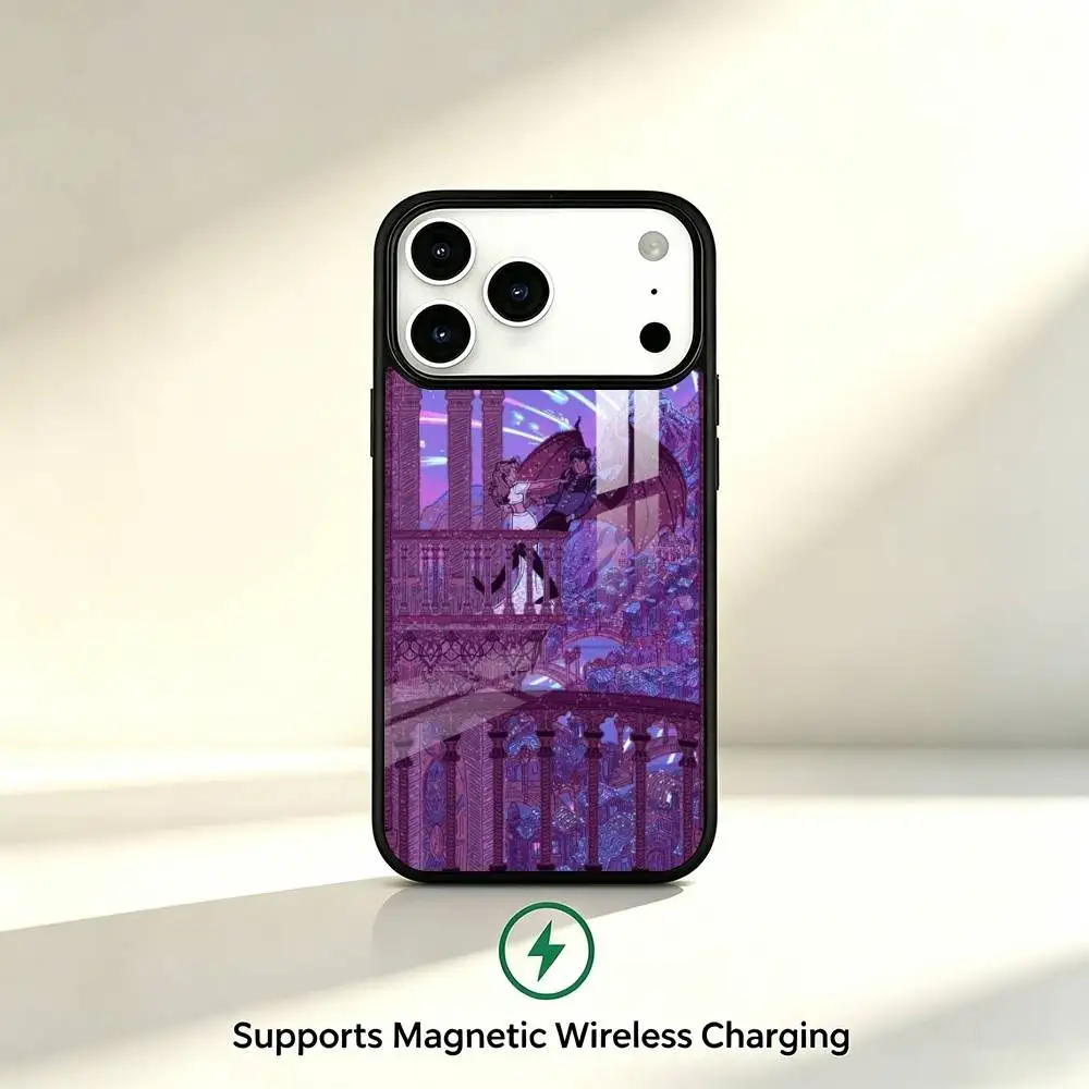 Фото Чехол для телефона Acotar Court Mist and Fury для iPhone 17, 16, 15, 14, 13, 12, 11 Plus, Pro с поддержкой магнитной беспроводной зарядки №5