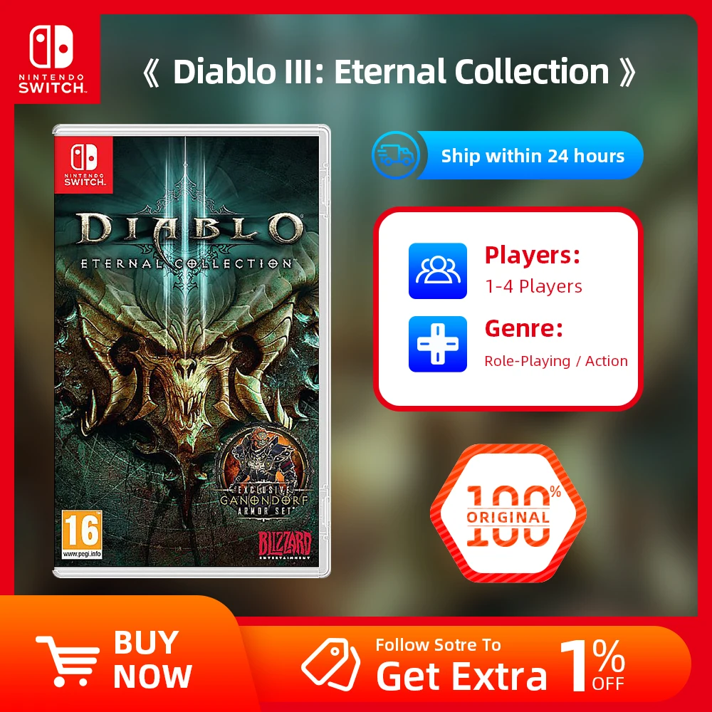 Diablo 3 Switch Купить