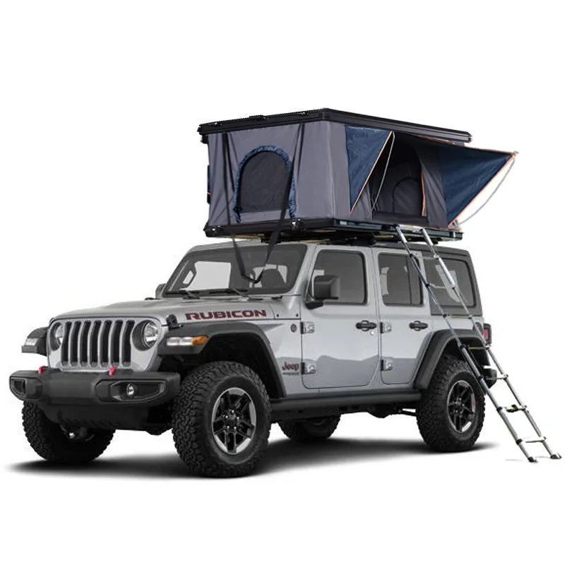 

2023 New SUV MPV Top Car Roof Tent Hard Shell Automatic Hydraulic Support Camping Tent Double Person Travel Sleeping