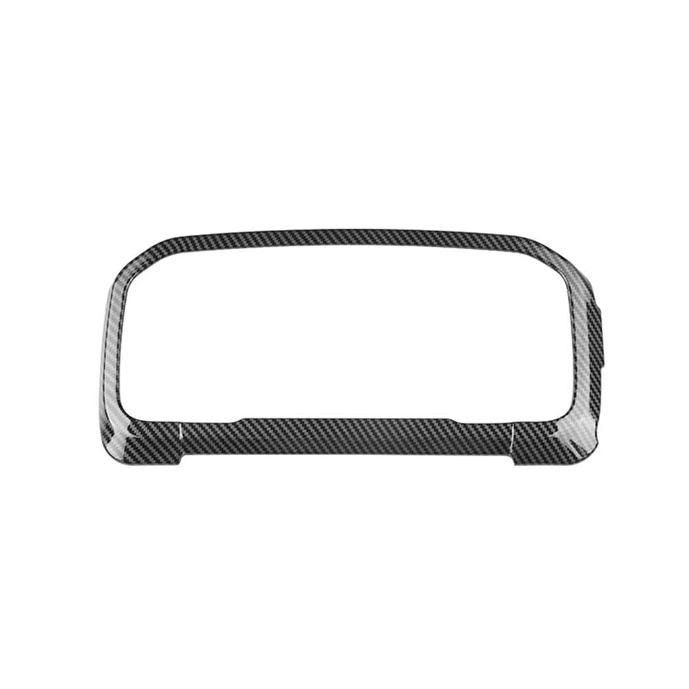 

Car Carbon Fiber Interior Dashboard Meter Display Frame Cover Trim for Ford Maverick 2022+