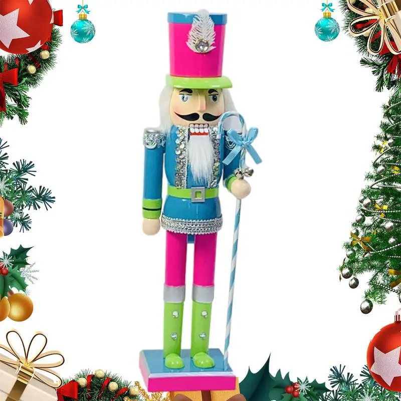 

Nutcracker Figures Christmas 14.96 Colorful Wood Christmas Nutcrackers Ornament Christmas Soldier Painted Decorative Nutcracker