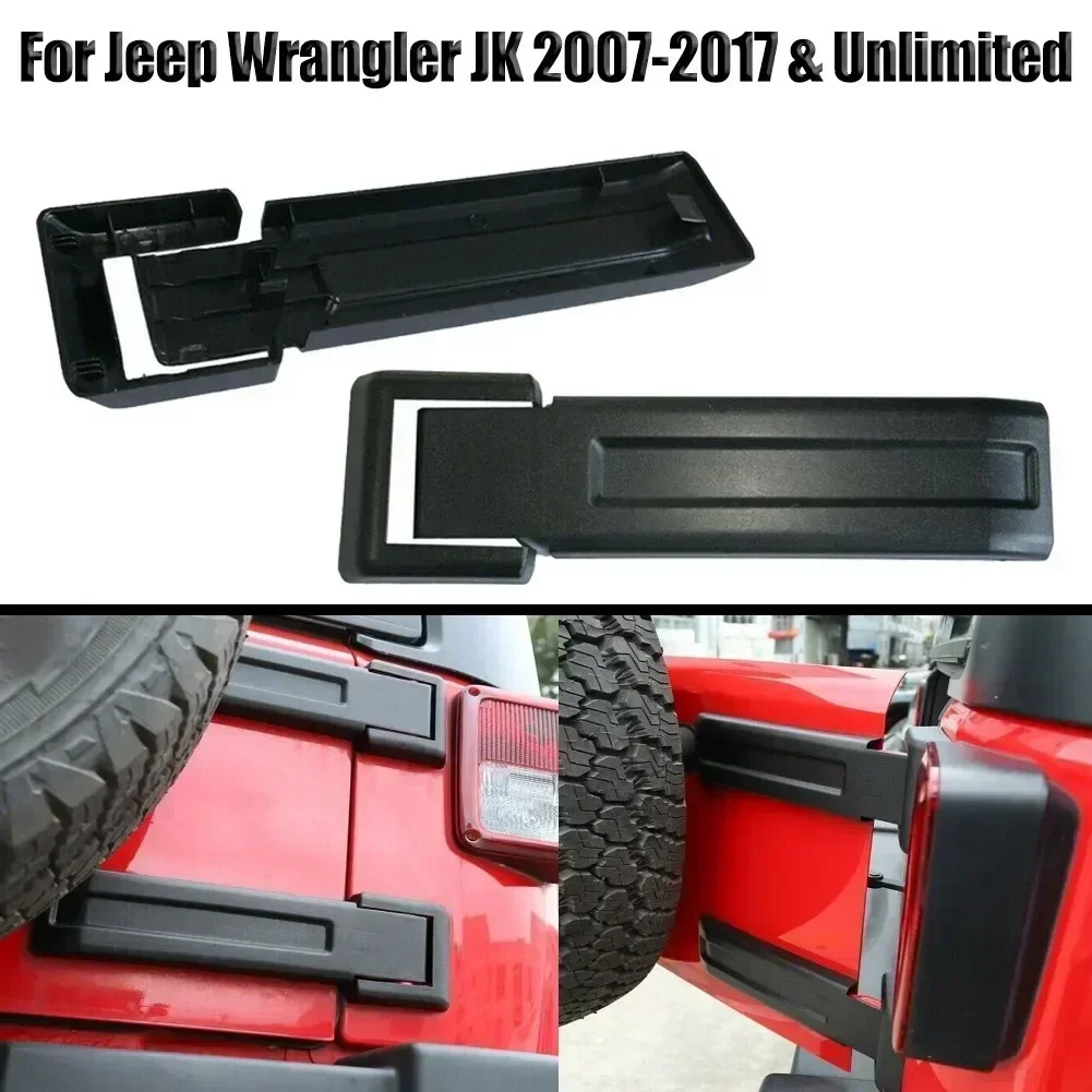 

2x верхняя нижняя крышка петли задней двери для Jeep Wrangler JK JKU Sport Rubicon Sahara X (НЕ ДЛЯ 2018 JL) 2007-2018 гг.