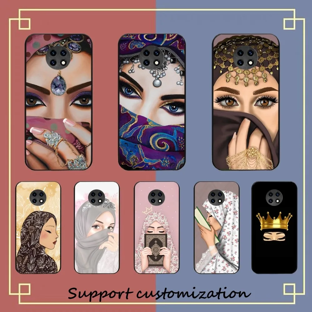 Телефон для мусульманской женщины телефон Исламской девушки случай Redmi