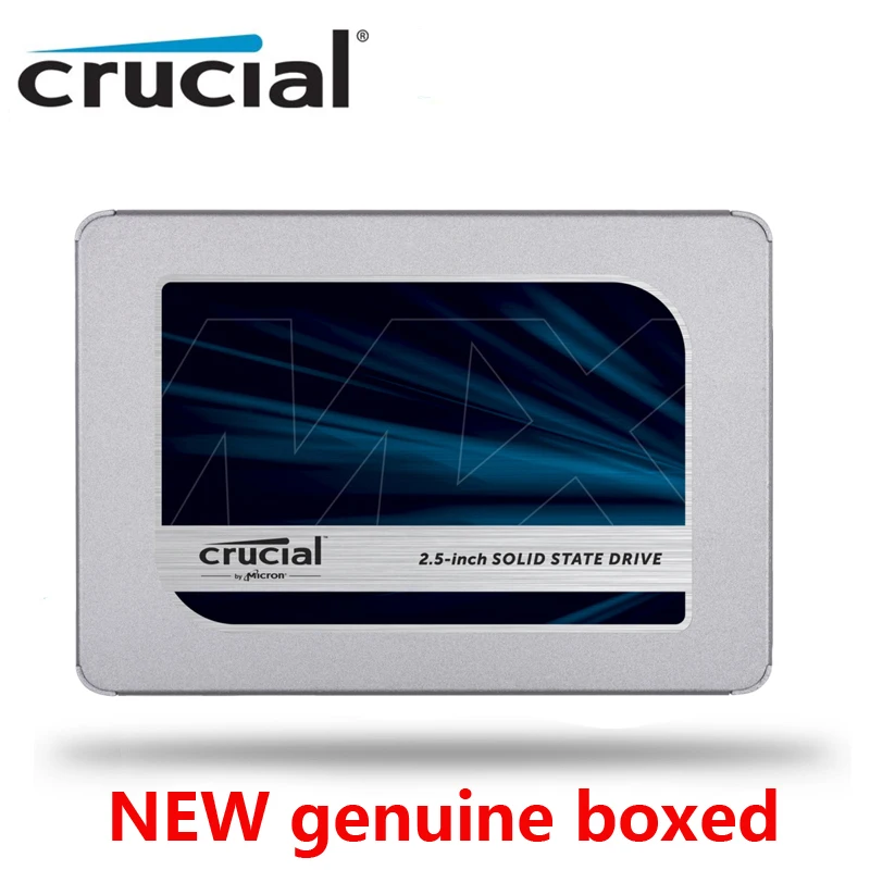 

Новый Crucial MX500 250 ГБ 500 ГБ 1 ТБ 3D NAND SATA 2,5 дюйма 7m Внутренний твердотельный накопитель HDD жесткий диск SSD ноутбук ПК 250G 500G