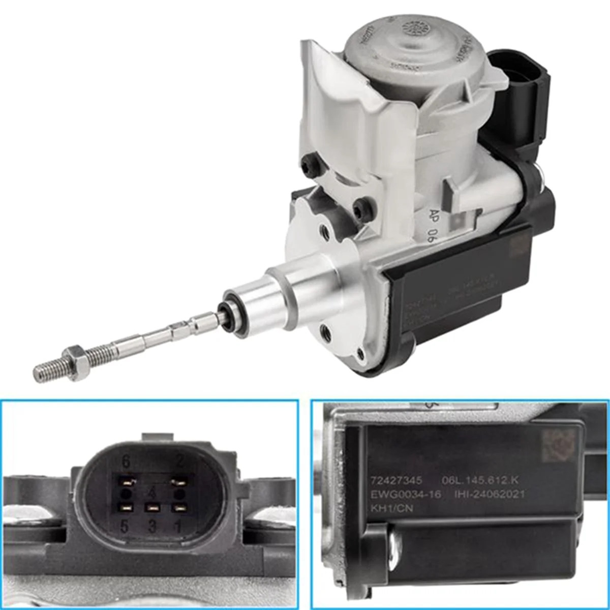 Ускоритель турбодавления выдувной клапан электрический привод для Porsche Macan Audi A4 A6