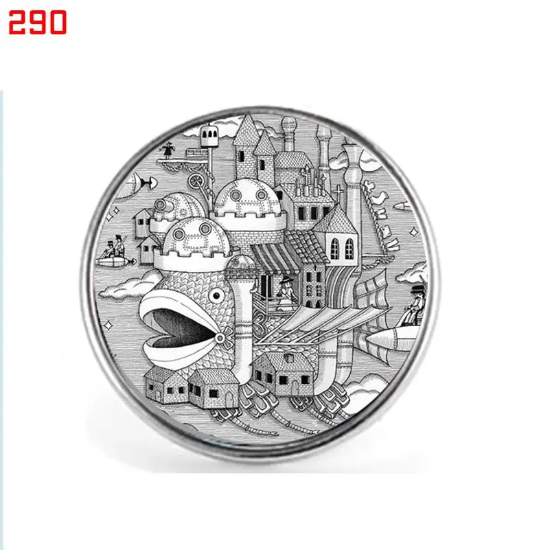 

Броши TOTORO 00290, булавка, ювелирный аксессуар, индивидуальная брошь, модные значки на лацкан