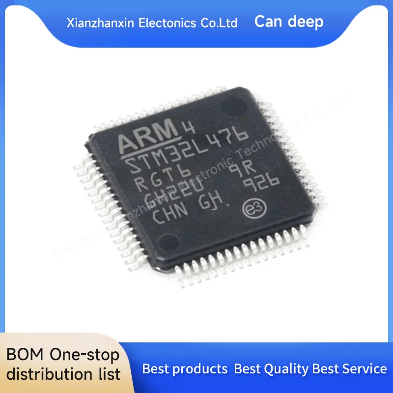 32-битные микроконтроллеры STM32L476RGT6 STM32L476 476RGT6 LQFP64, 1 шт./партия