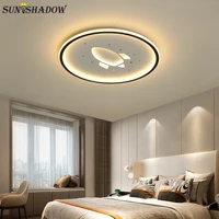 round ceiling lamp luminaires 110v 220v modern led ceiling light for living room bedroom dining room kitchen lighting fixtures