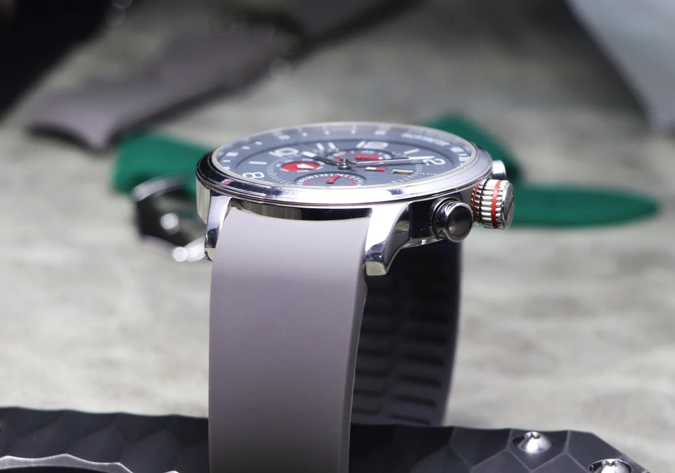 Waterproof 18mm 19mm 20mm 21mm 22mm Fluorine Rubber Strap Replacement Watchbands Arc Watch Band Lady Men Silica Gel Bracelet