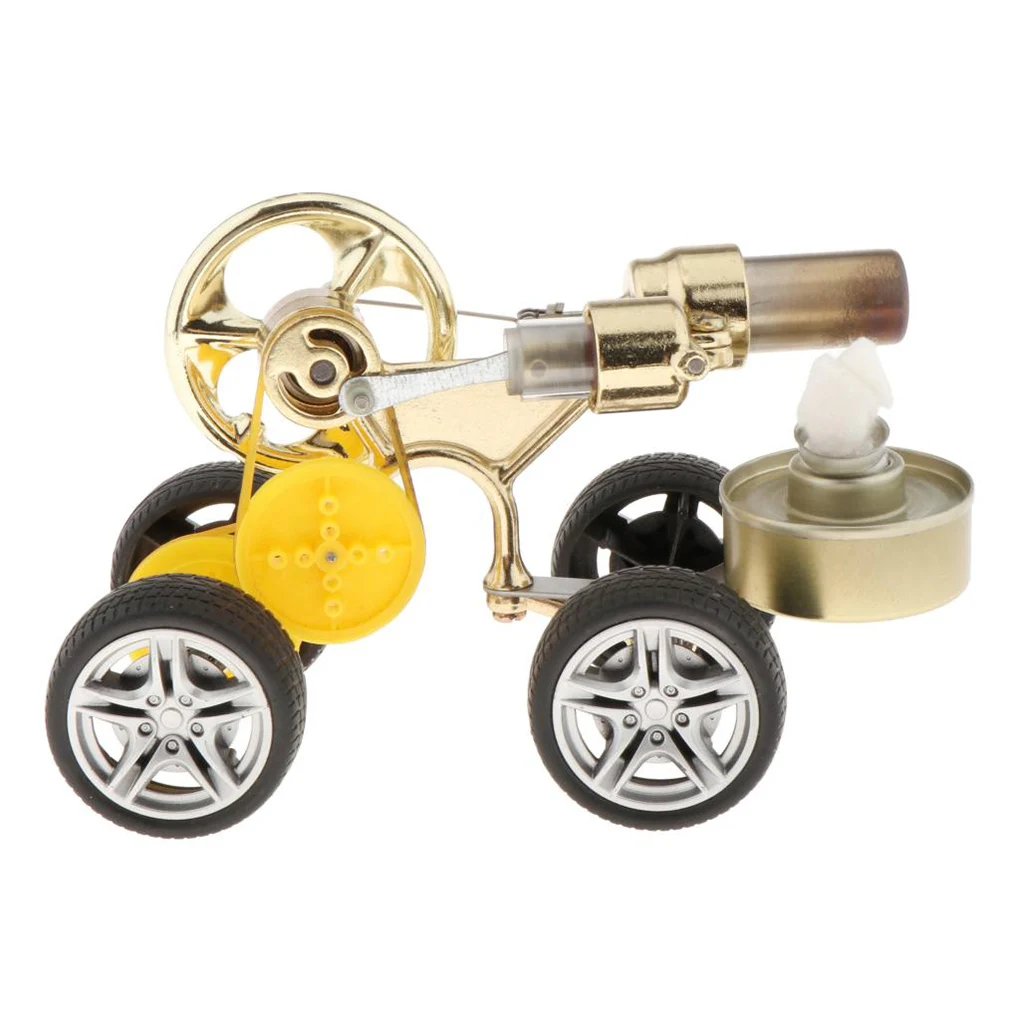 

Винтажная модель автомобиля DIY ремесла игрушка технология наука экспериментальный Настольный мотор развивающие игрушки принадлежности дл...