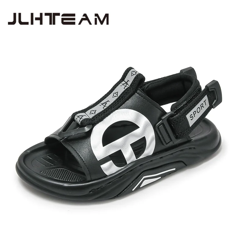 

2022 Summer New Boys For Sandals Soft Bottom Fashion Boys Beach Shoes Flat Sandals Sport Kids Shoes Children A2212