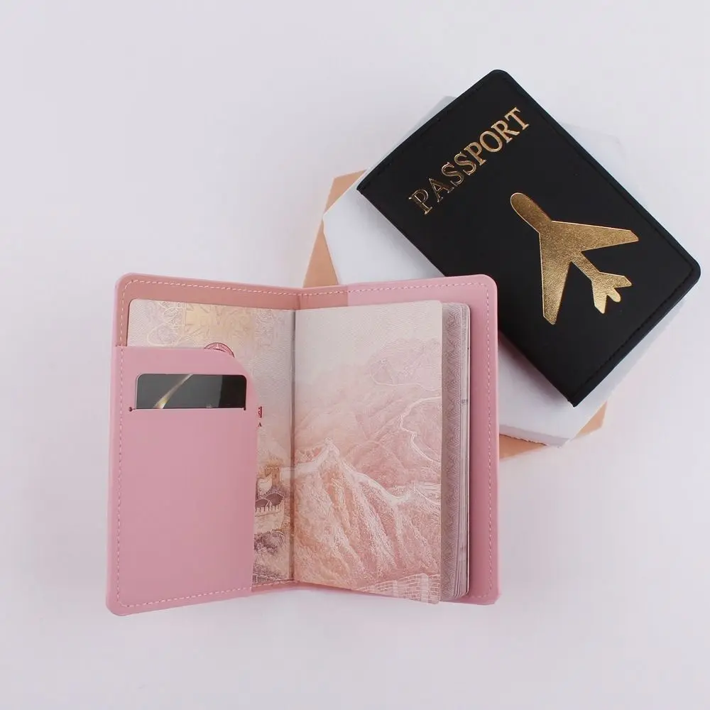 

Name ID Address Airplane Check-in Travel Wallet PU Card Case Passport Protective Cover Passport Clip Passport Holder