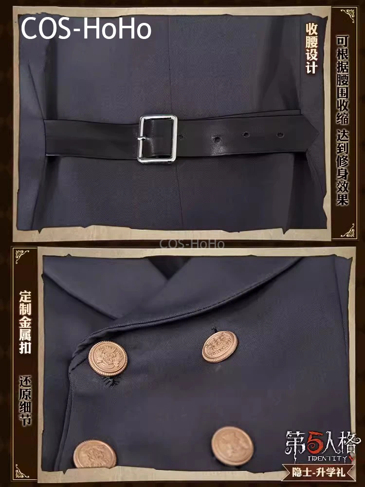 COS-HoHo Identity V Alva Lorenz Pustelnik Выпускная церемония Джентльмены QiZhen Модный игровой