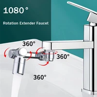1080%c2%b0 rotatable extension faucet aerator plastic splash filter for washbasin faucets bubbler nozzle bathroom kitchen items