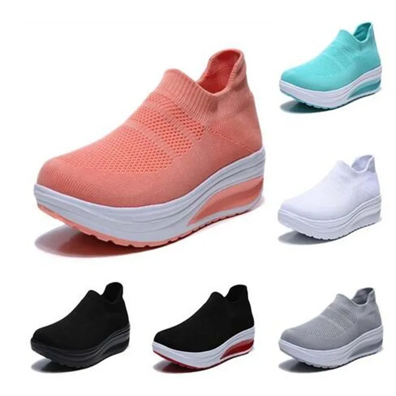 

Sneakers Women Fashion Femme Women Shoes New Women's Vulcanized Shoes Sneakers Thick Bottom Slip On Female Women Shoe Plus Size