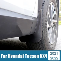 car mud flaps for hyundai tucson nx4 2021 2022 2023 abs plastic mudguards splash guards fender mudflaps protector accessories