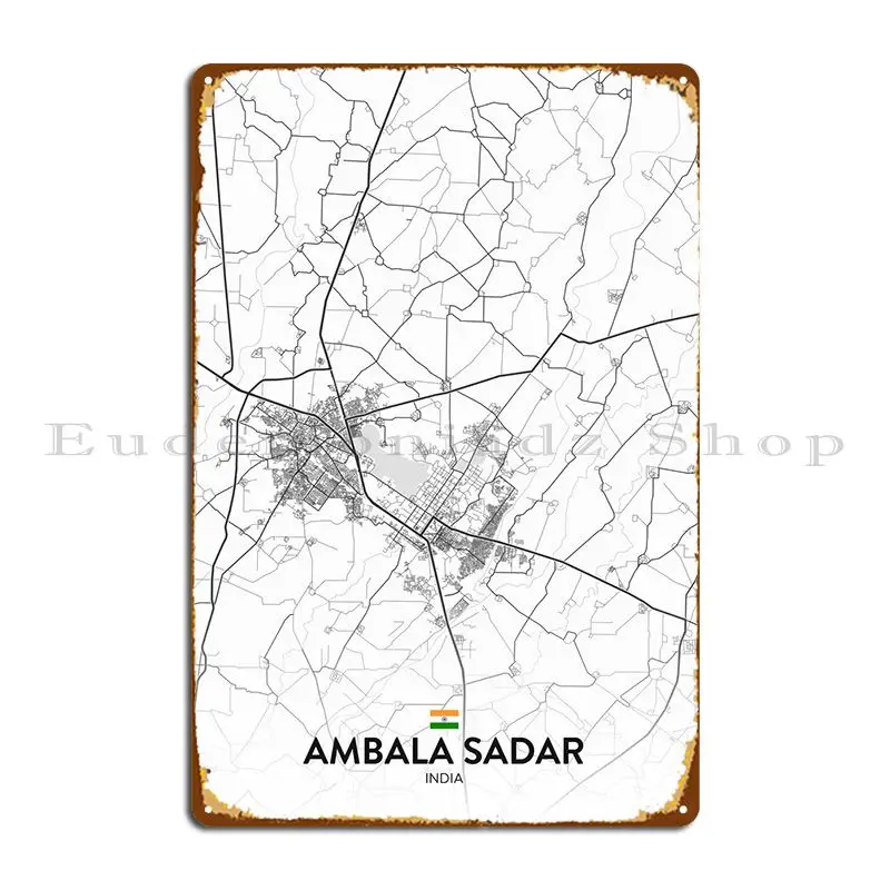 Ambala Sadar металлический знак индивидуальный кинодизайн Настенный декор жестяной