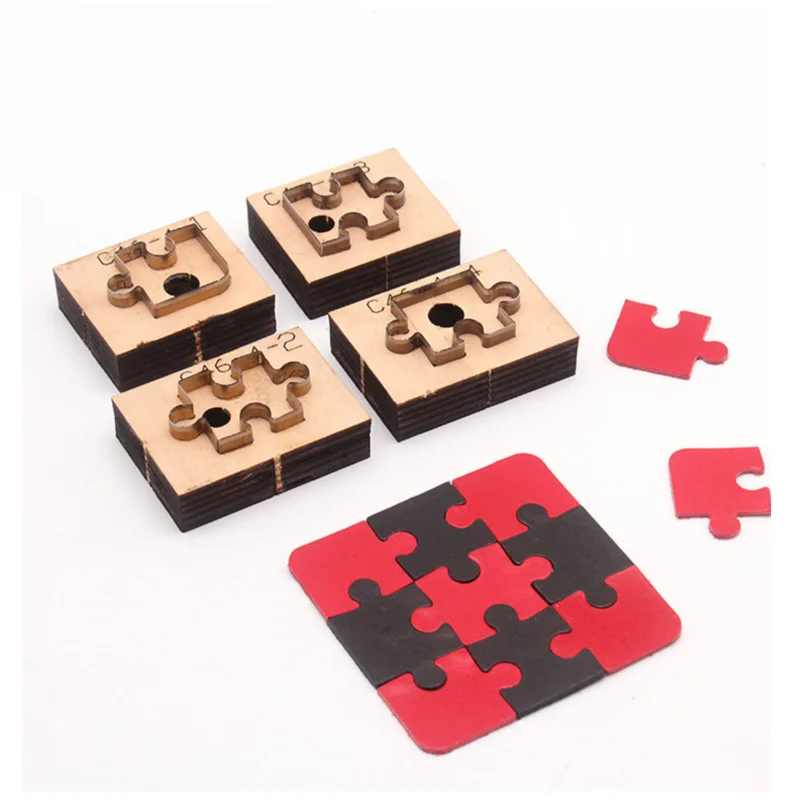 

Японское лезвие из стали, деревянное металлическое лезвие, выдавливаемая головоломка, кожаный ремесло, режущий нож, форма, кожаный пробойни...