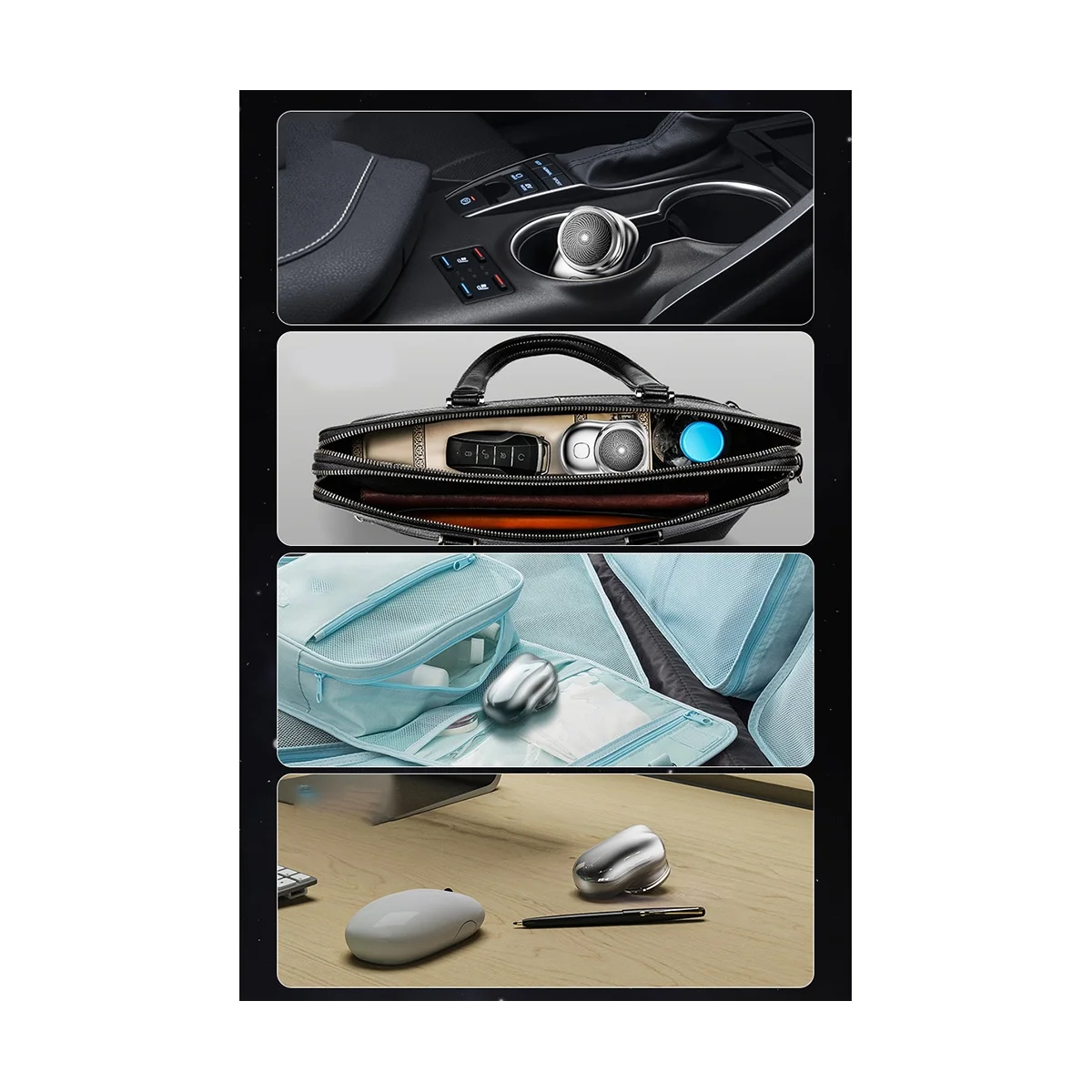 Портативное электрическое бритье новое модернизированное мини мужское