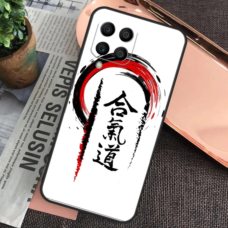 Японский боевой чехол Aikido для Samsung Galaxy M15 M55 M13 M23 M33 M53 M31 M51 M14 M34 M54 M20 M30s M12 M32 M52