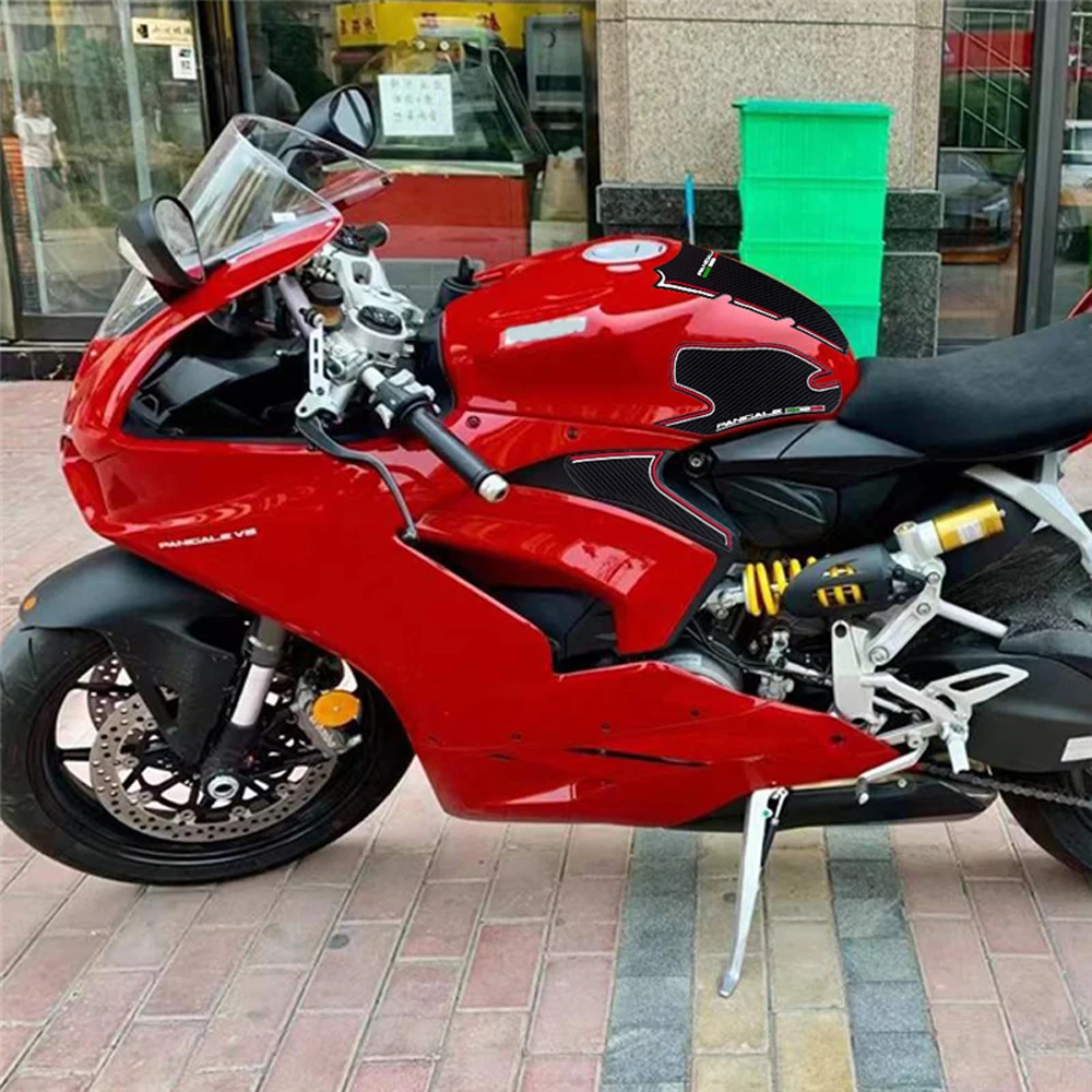 Крышка топливного бака мотоцикла наклейка противоскользящая тяговая для Ducati