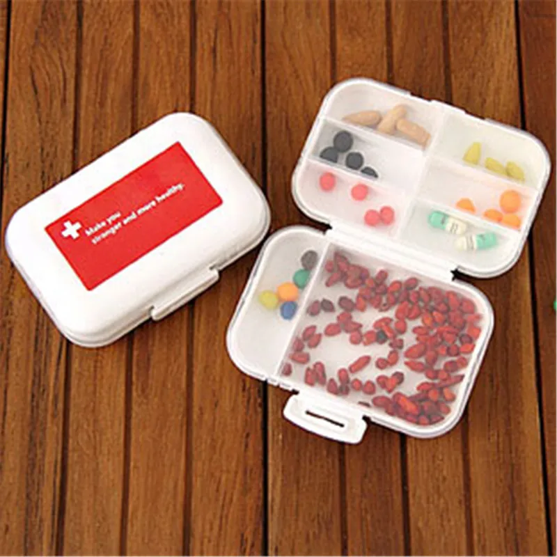 

8 сеток, портативный органайзер для таблеток, коробка для лекарств, мини-контейнер для лекарственных средств, влагостойкие коробки для планшетов