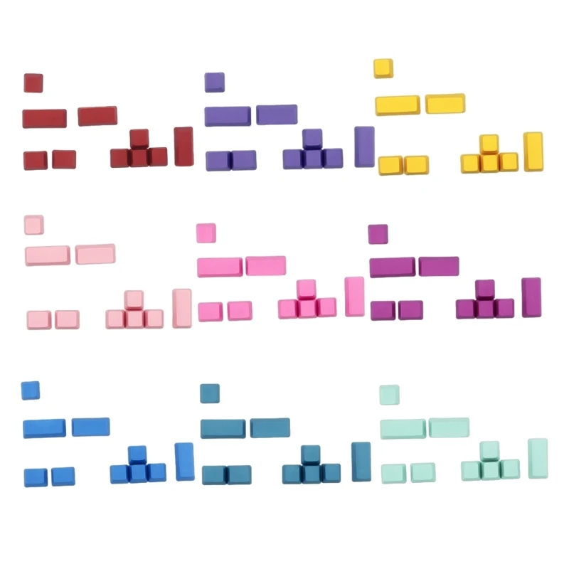 Набор красочных колпачков для механических клавиатур 10 шт. уникальный