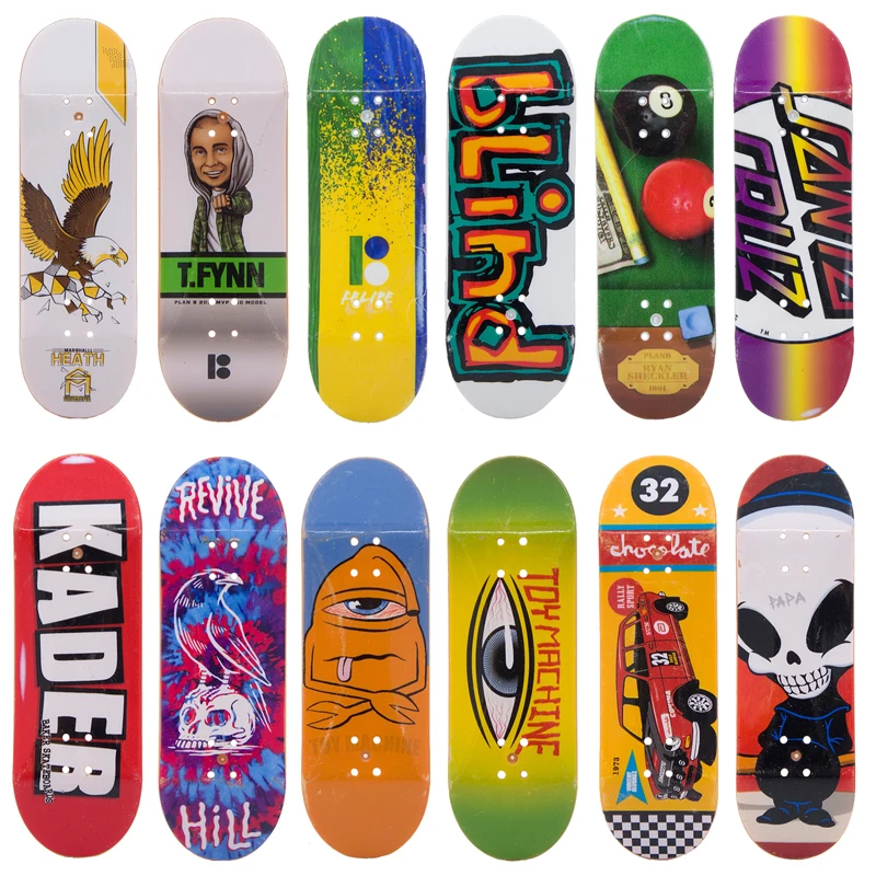 

Tech Deck Mini Fingerboard Single For Professional Finger Board Skateboard Mini Skate Board Toys Handmade Canadian Maple Board