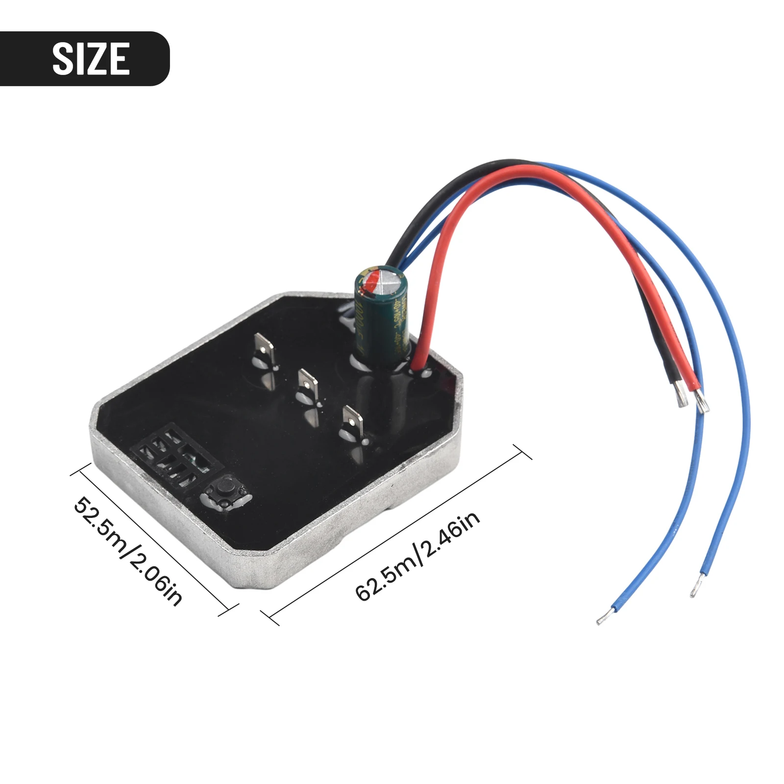 

High Quality Brushless Lithium Electric Angle Grinder Control Board Angle Grinder Parts Road Board Switch Plastic