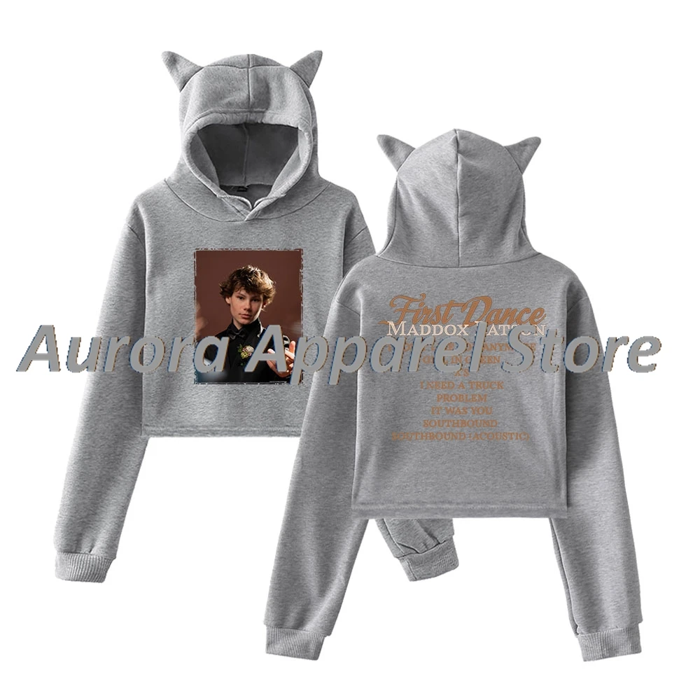 Maddox Batson First Dance Tracklist Merch пуловер женская толстовка с кошачьими ушками футболка