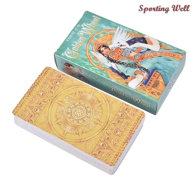 

Tarot Of The Golden Wheel Deck Russian Edition Inspired By Fairy Tales Mila Losenko Aeclectic Crisp Divination Game