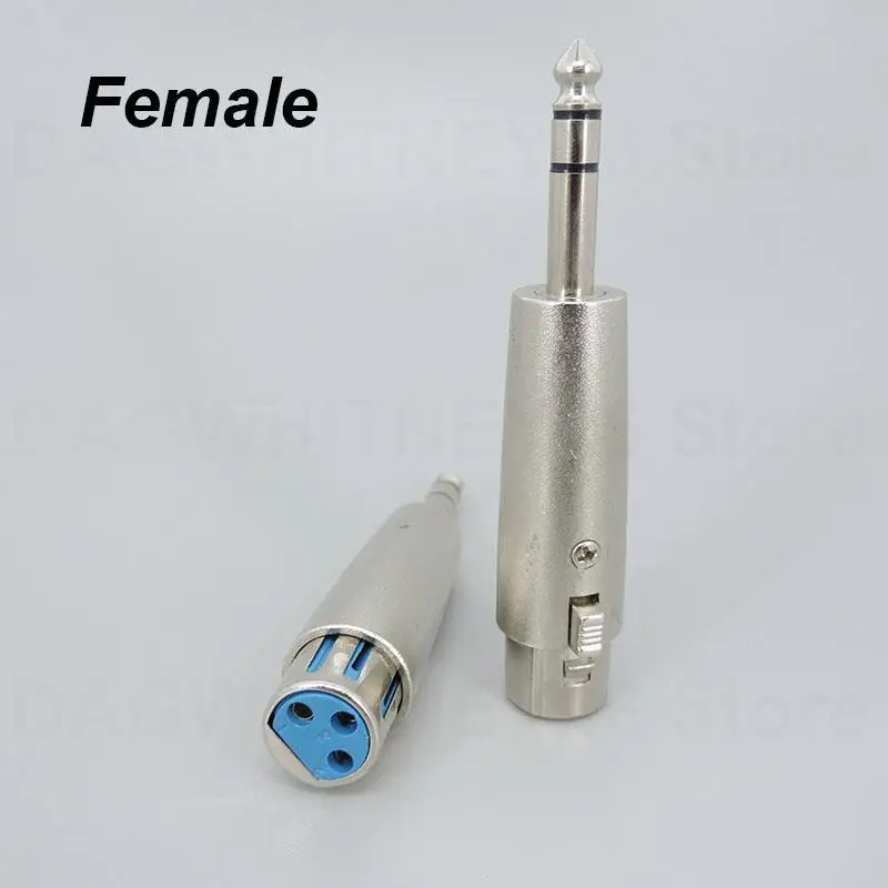 3-полюсный стерео 1/4 дюйма 6 35 мм 5 гнездо папа на 3-контактный разъем XLR мама Адаптер