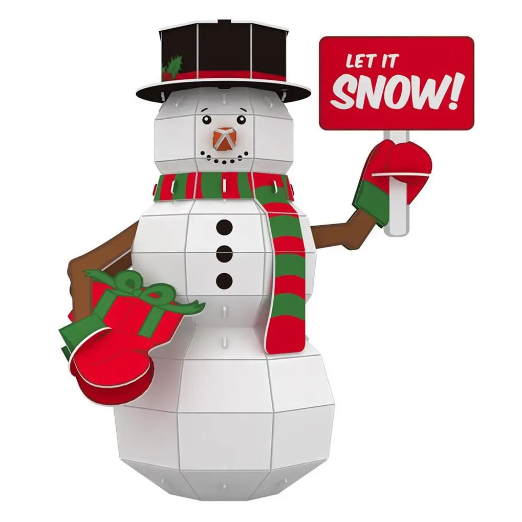 

Рождественский 3D пазл, игрушка, игры, изысканные головоломки «сделай сам», праздничный подарок