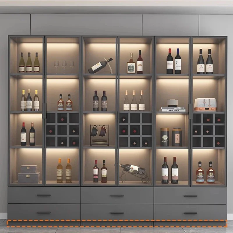 Угловые шкафы для шкафов гостиной роскошные стеллажи офисных магазинов Женский