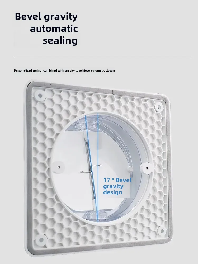 Специальный Антивозвратный воздушный клапан для ванной комнаты вытяжной канал