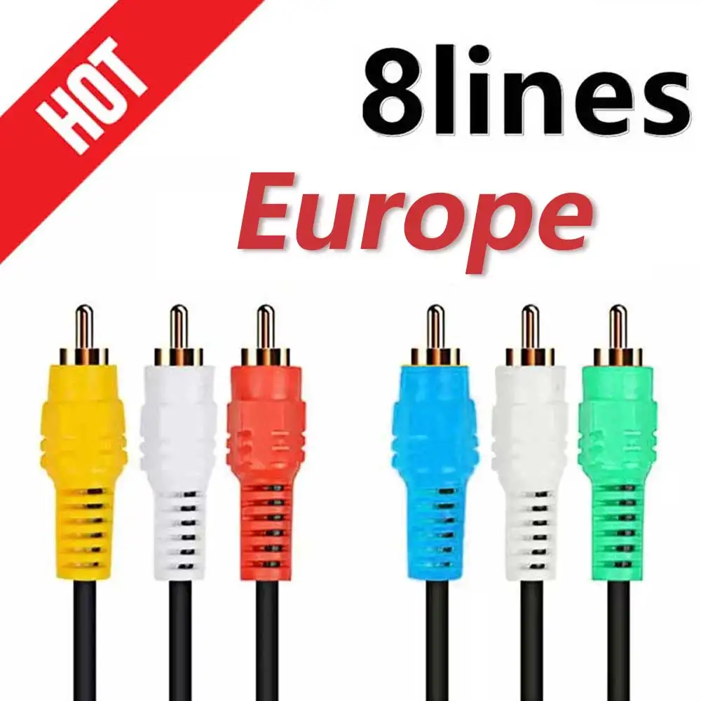 

Best Stable CCCAM TV Receiver AV Cable line in europe cline 8 lines Freesat ccam cline for DVB-S2 Gtmedia v8 nona v9 prime V8X