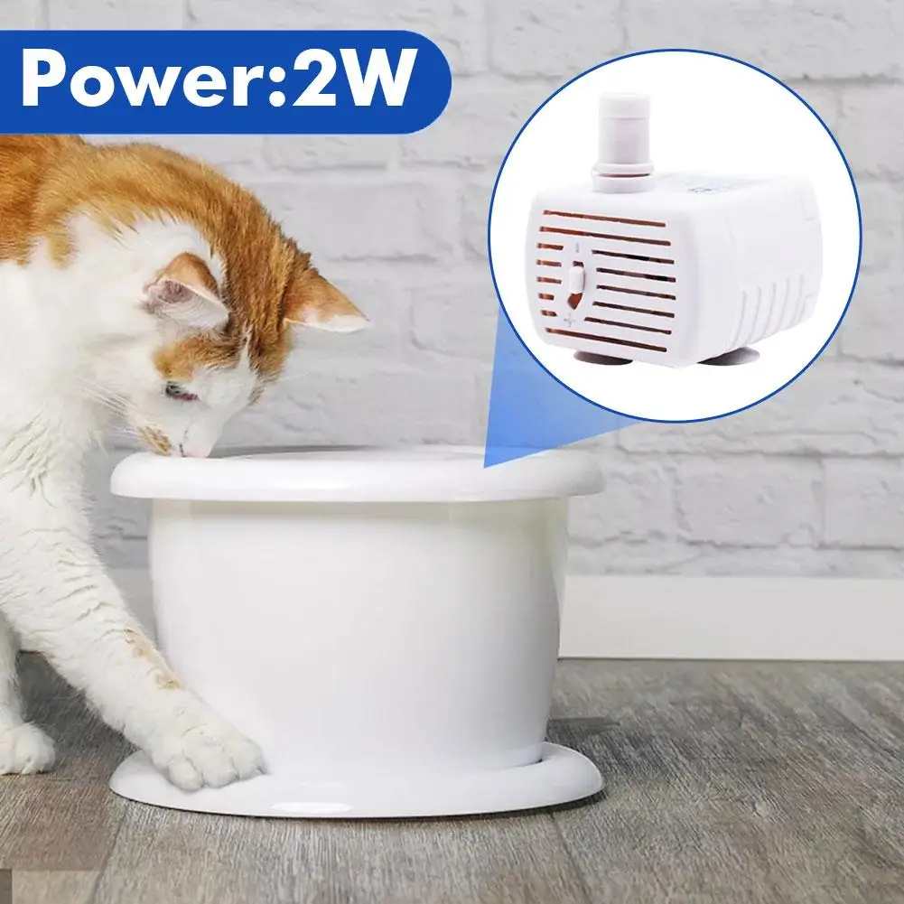 Мини погружной насос для воды 200 л/ч 2 Вт USB 5 В постоянного тока диспенсер домашних