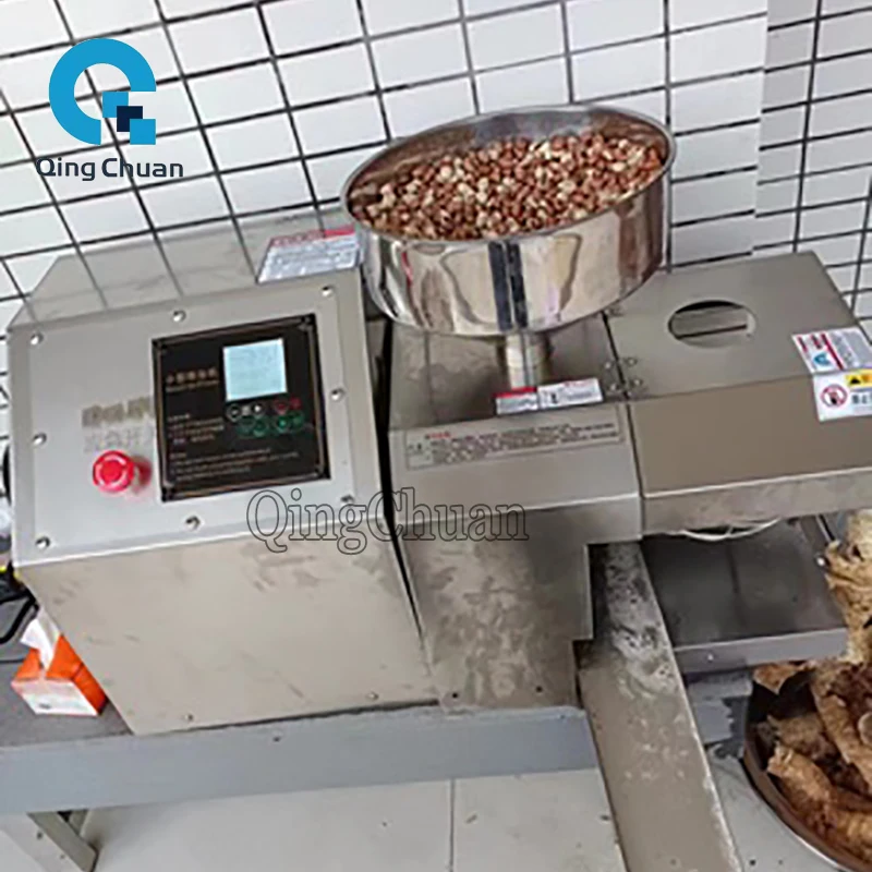 Автоматическая машина для прессования масла 1750 Вт Бытовая выжималка семян