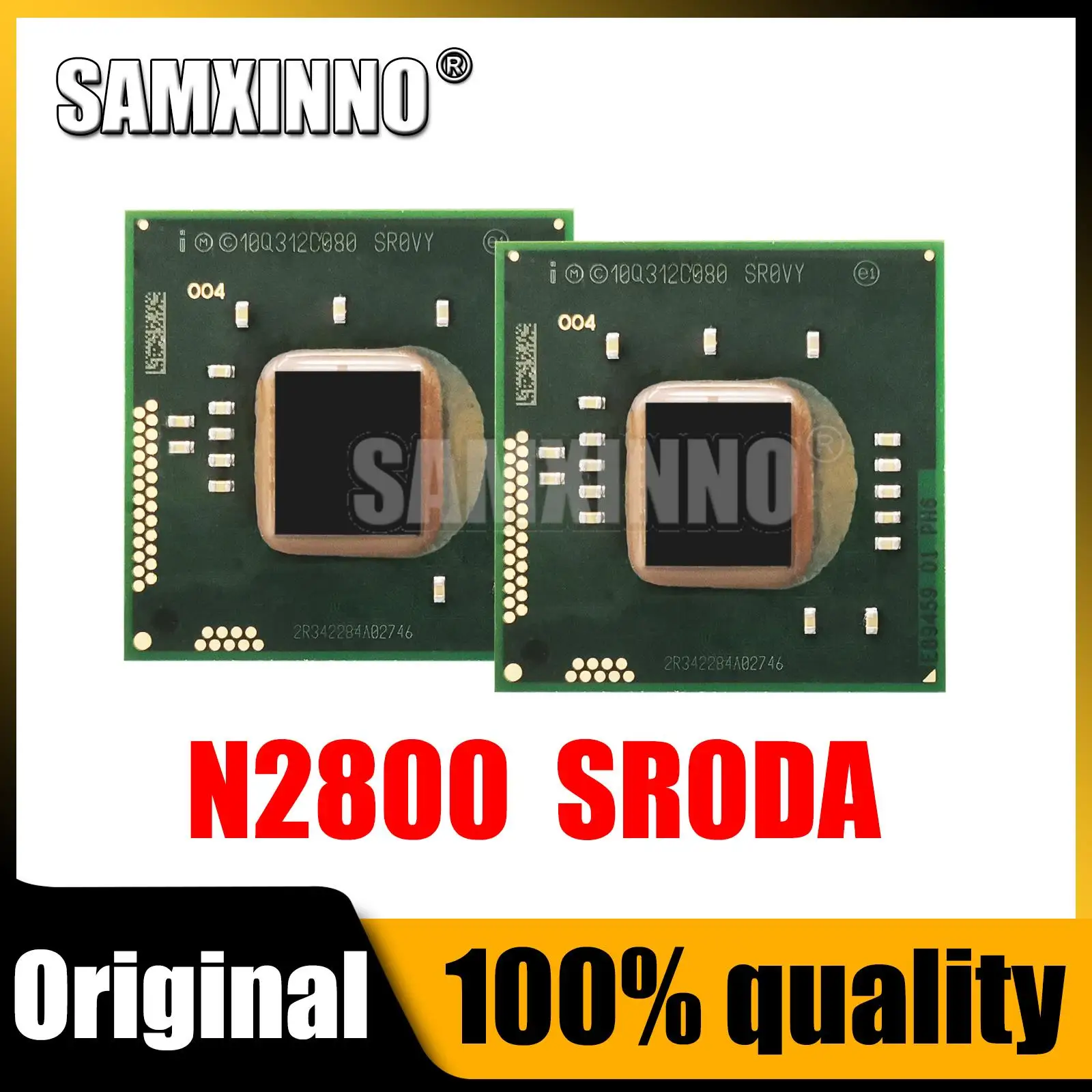 

100% Новый чипсет QAQ1 ES N2800 SR0DA BGA