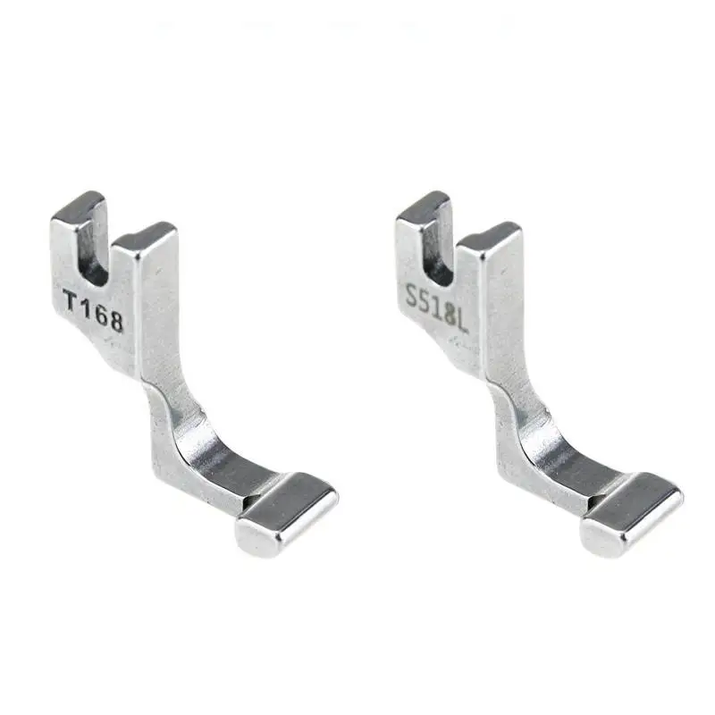 

S518L Invisible Zipper Presser Foot T168 One-side Paws Accessories for Garment Factory Industrial Sewing Machine