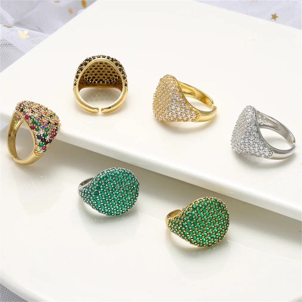 Благородное готическое кольцо микро паве блестящие циркониевые ювелирные изделия роскошные аксессуары обручальные винтажные кольца для женщин и мужчин