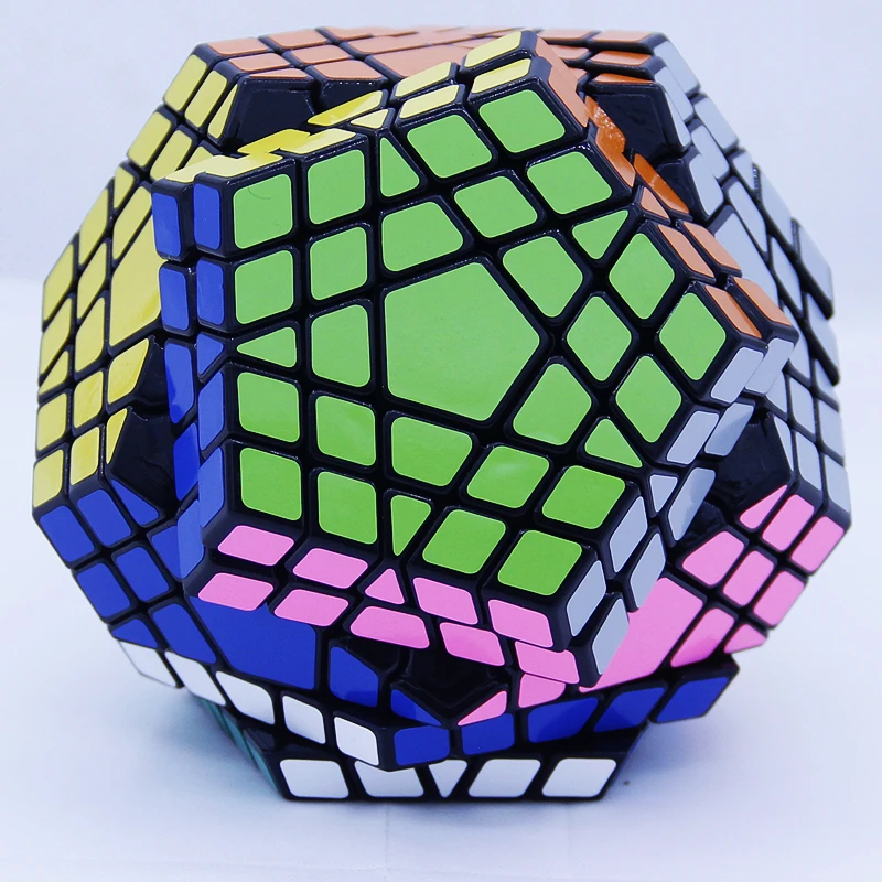 12-сторонний куб Shengshou Mega 5x5x5 волшебный мегагнездо 5x 5-скоростной искусственный